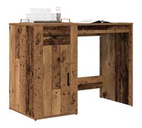Vidaxl Bureau Vieux Bois 100x49x75 Cm Bois D'ingénierie Marron