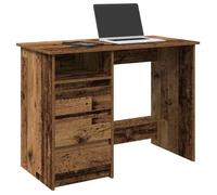 vidaXL Bureau Vieux bois 102 x 50 x 75 cm bois d'ingénierie Marron