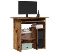 vidaXL Bureau Vieux bois 80x45x74 cm – Bois d'ingénierie Marron