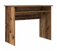 vidaXL Bureau Vieux bois – Bois d'ingénierie 90x50x74 cm – marron