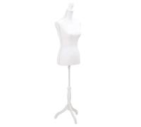 vidaXL Buste de présentation Femme Blanc