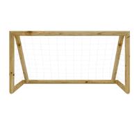 Vidaxl But De Football Avec Filet 160x80x100 Cm Bois De Pin Imprégné