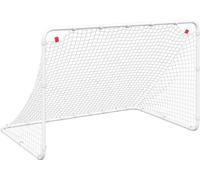 vidaXL But de football blanc 122x81x81 cm Acier