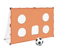 vidaXL But de Football pour Enfants avec Tapis de ciblage et Ballon, Petit But de Football, But de Football Portable, But d’entraînement de Football pour Enfants