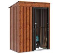 vidaXL Cabanons de jardin Abri métallique Structure extérieure Stockage vi
