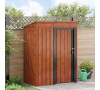 Vidaxl Cabanons De Jardin Marron 137 X 81 X 180 Cm Mét¿¿