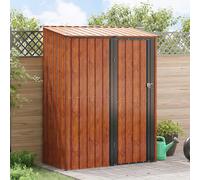 Vidaxl Cabanons De Jardin Marron 153,5 X 86 X 200 Cm Mét¿¿