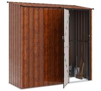 Vidaxl Cabanons De Jardin Marron 203 X 85,5 X 200 Cm Mét¿¿