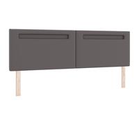 vidaXL Cabeza de lit Design Simple Gris 180 cm Cuir Synthétique