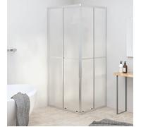 vidaXL Cabine de douche ESG dépoli 90x70x180 cm
