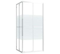 vidaXL Cabine de Douche Paroi de Baignoire Paroi de Douche Cabine de Baignoire Accessoire de Salle de Bain Maison Intérieur ESG 90x70x180 cm 150763 Douche G