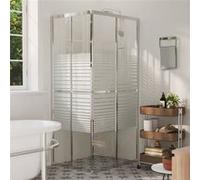 vidaXL Cabine de douche ESG 90x70x180 cm