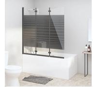 vidaXL Cabine de douche pliable 3 panneaux 130x130 cm 151864