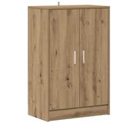 vidaXL Armoire à chaussures chêne artisanal Bois d'ingénierie – unité de rangement