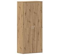vidaXL Cabinet à Chaussures en chêne Artisan 80x39x180 cm en Bois d'ingénierie
