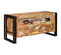 vidaXL Cabinet à chaussures Marron bois de récupération massif