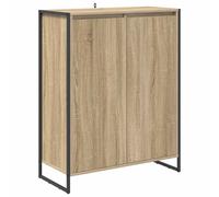 vidaXL Cabinet à chaussures Sonoma 79 x 36 x 100 cm Bois d'ingénierie