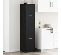 vidaXL Cabinet d'Apothicaire Chêne Noir 40x41x174,5 cm Bois d'Ingénierie