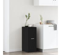 vidaXL Cabinet d'apothicaire Chêne noir Bois d'ingénierie