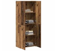 vidaXL Cabinet de bureau Bois ancien 60x32x153 cm – Bois d'ingénierie, meuble rustique
