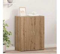 vidaXL Cabinet de bureau bois ancien 70 x 32 x 77,5 cm marron - étagères et portes