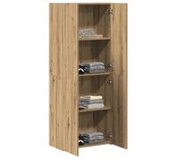vidaXL Cabinet de Bureau Chêne Artisanal 60 x 32 x 152,5 cm | Conçue pour tenir avec du bois d'ingénierie solide, Design simple et minimaliste qui cadre partout,