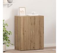 Vidaxl Cabinet de Bureau avec étagère Bois ancien 70 x 32 x 77.5 cm