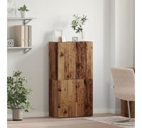 vidaXL Cabinet de Bureau Chêne Noir 60 x 32 x 115 cm Bois d'ingénierie, Armoire de Bureau Moderne, Solutions de Rangement rectangulaires, Organisateur de Documents Robuste, Essentiel du Bureau