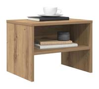 vidaXL Set de 2 Tables de Nuit en Bois d'ingénierie, Style chêne Artisan, Marron, 60 x 40 x 30 cm. Design Rustique, idéal pour Le Rangement, Tables de Nuit Modernes, Assemblage nécessaire, Forme rect