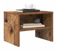 vidaXL Cabinet de Chevet 2 pièces Bois Ancien 40 x 40 x 30 cm