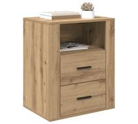 vidaXL Table de chevet - Mobilier moderne en bois pour ta chambre, pratique pour le rangement et la déco, petite table 881079