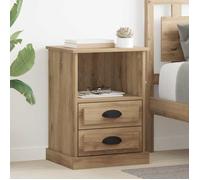 vidaXL Tables de nuit Design 881398 – Meubles modernes, rangements en bois d'ingénierie, petites