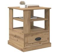 vidaXL Table de chevet moderne - Petite table de nuit, parfaite pour la chambre à coucher, organisez vos objets, mobilier minimaliste