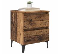 vidaXL Cabinet de Chevet Bois Ancien 40 x 35 x 50 cm Bois d'ingénierie