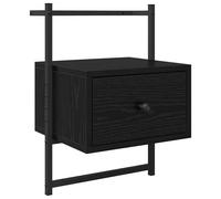 vidaXL Cabinet de chevet Chêne noir 35 x 30 x 51 cm Bois d'ingénierie