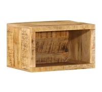 Vidaxl Cabinet De Chevet Mural 40x30x25 Cm Bois Massif Manguier Brut