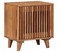 vidaXL Cabinet de Chevet Naturel 40 x 30 x 45 cm, Design de Chambre, Formes rectangulaires, Meubles Modernes, matériaux durables, espaces Confortables pour Un Retrait idéal