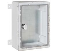 Vidaxl Armoire De Contrôle Ip65 Étanche Grise 25x13x33 Cm En Plastique Abs Gris