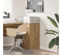 vidaXL Cabinet de rangement en chêne Chêne fait main Bois d'ingénierie