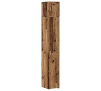 vidaXL Armoire de rangement mince en vieux bois 30 x 42.5 x 225 cm