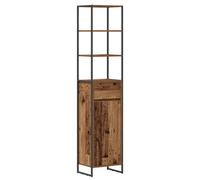 vidaXL Cabinet de salle de bain Bois Ancien 40 x 30 x 180 cm