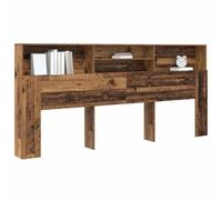 vidaXL Cabinet de Tête de Lit Bois Ancien Bois d'ingénierie
