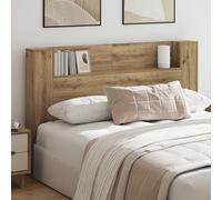 Vidaxl Cabinet De Tête De Lit Chêne Artisanal Bois D'ingénierie