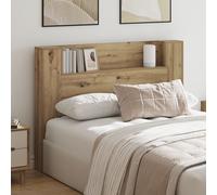 Vidaxl Cabinet De Tête De Lit Chêne Artisanal Bois D'ingénierie