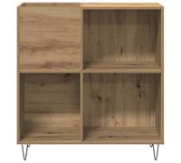vidaXL Cabinet média chêne Fait Main 84,5x38x90 cm en Bois d'ingénierie