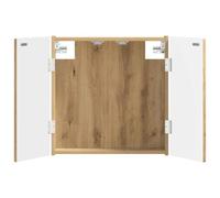 vidaXL Cabinet pour Cible ARNHEM Chêne Artisanal 52,5 x 10,5 x 53,5 cm