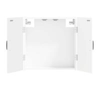 vidaXL Cabinet pour Cible HAARLEM Blanc 52,5 x 10,5 x 53,5 cm
