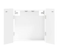 vidaXL Cabinet pour Cible ZWOLLE Blanc 52,5 x 10,5 x 57,5 cm