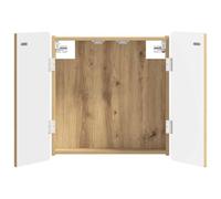 vidaXL Cabinet pour Cible ZWOLLE Chêne Artisanal 52,5 x 10,5 x 57,5 cm