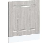 vidaXL Cache de lave-vaisselle Kalmar Gris Sonoma 60x1,5x67 cm